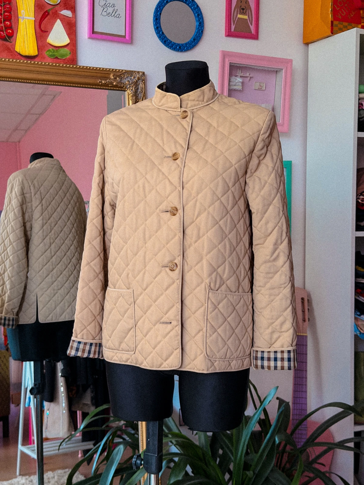 aquascutum beige striukė8