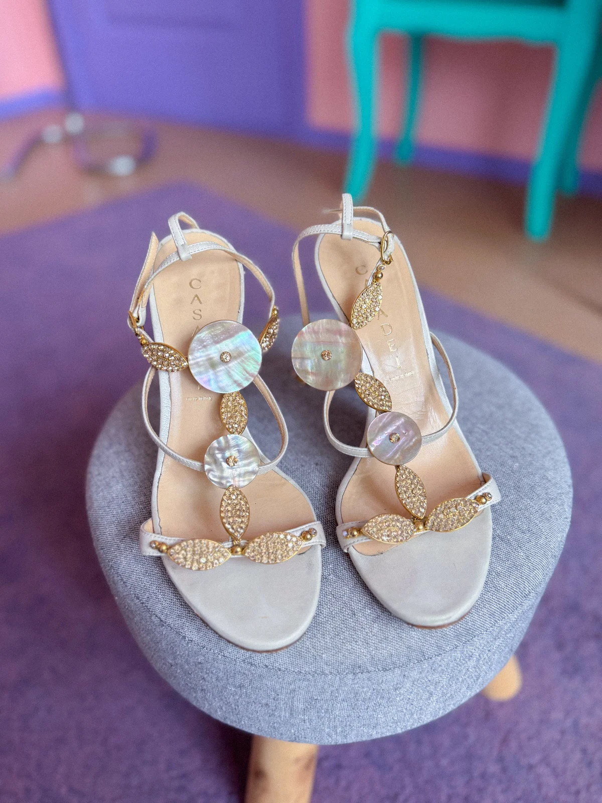casadei-elegantiskos-basutes-01 CASADEI elegantiškos basutės - Image 1