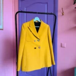 GUCCI garstyčių spalvos švarkas