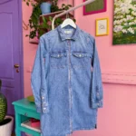 MADEWELL džinsinė suknelė