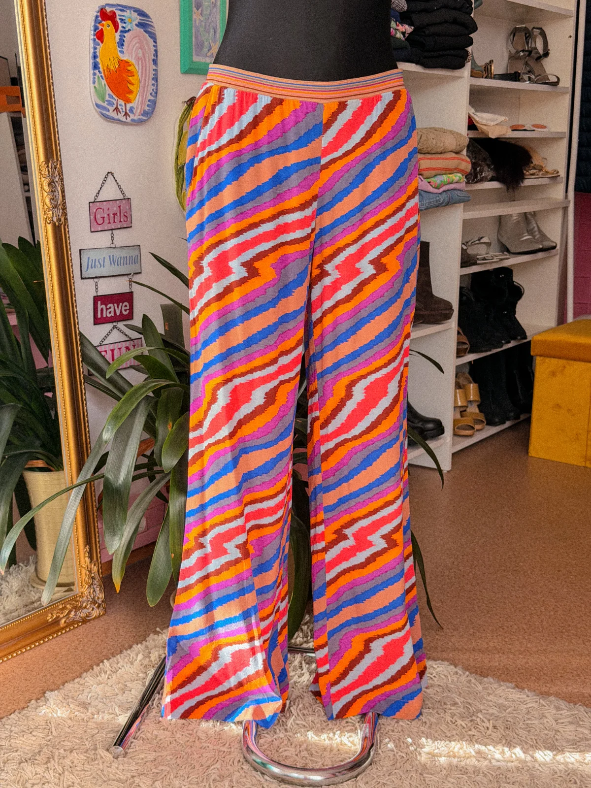 missoni-silkines-laisvos-kelnes-01 MISSONI šilkinės laisvos kelnės - Image 1