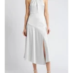 TED BAKER sidabrinė suknelė